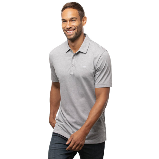 TravisMathew The Zinna Mens Golf Polo - Heather Grey/XXXL