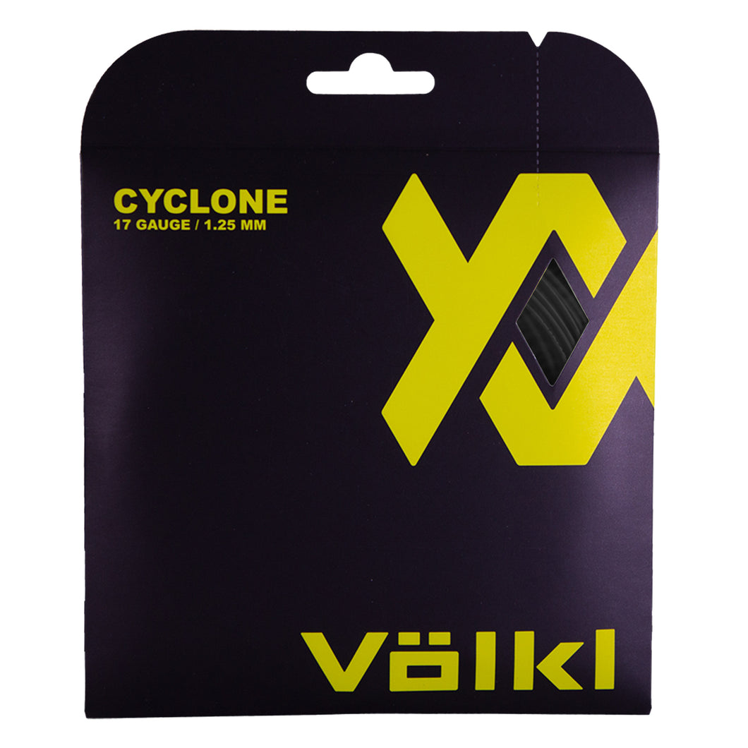 Volkl Cyclone Black 17g Tennis String - Default Title