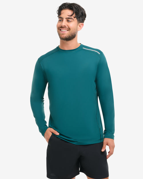 BloqUV Men's Long Sleeve Jet Tee