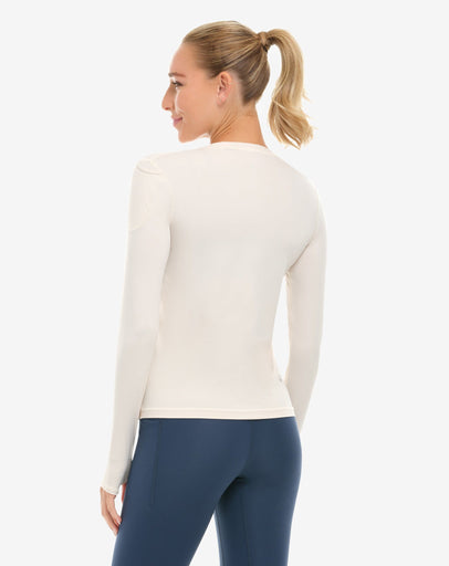 BloqUV Women's Scallop Top Relaxed