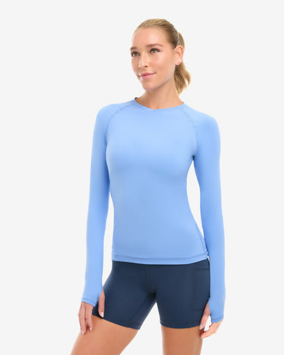 BloqUV Women's Active V-Neck Shirt
