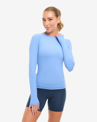 BloqUV Women's Active V-Neck Shirt
