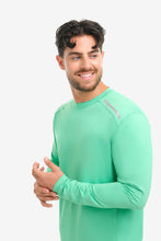 Load image into Gallery viewer, BloqUV Men's Long Sleeve Jet Tee
 - 104