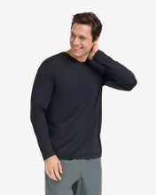 Load image into Gallery viewer, BloqUV Men's Performance V-Neck Long Sleeve Shirt
 - 11