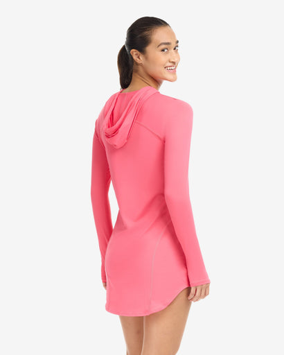 BloqUV Women's Hoodie Dress Relaxed