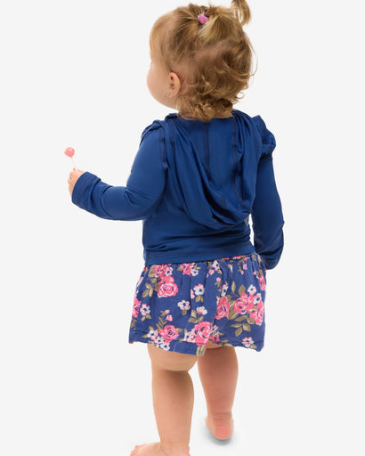 BloqUV Toddler's Full Zip Hoodie Top