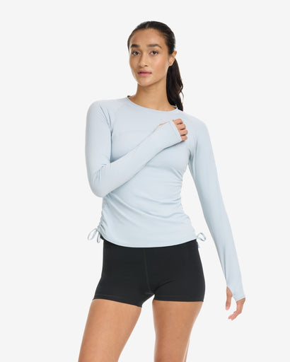 BloqUV Women's Drawstring Crew Shirt