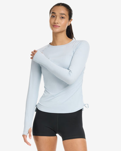 BloqUV Women's Drawstring Crew Shirt