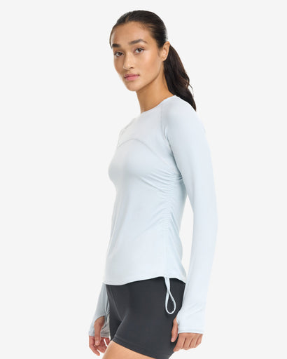 BloqUV Women's Drawstring Crew Shirt