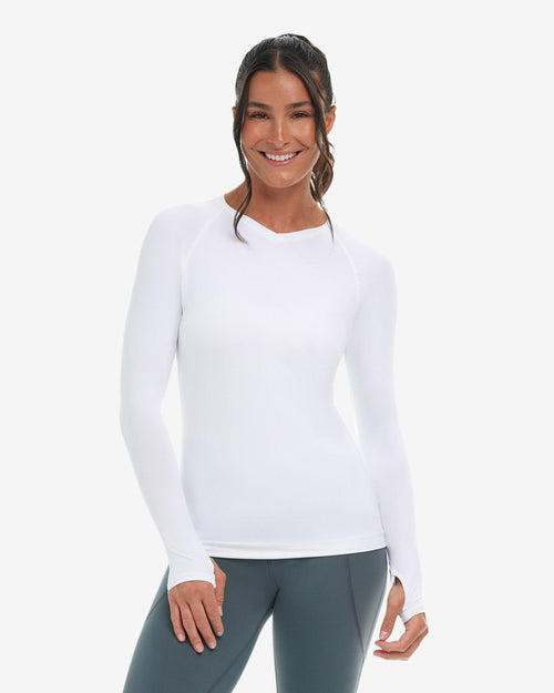 BloqUV Women's Active V-Neck Shirt