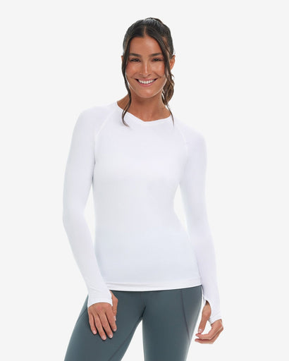 BloqUV Women's Active V-Neck Shirt