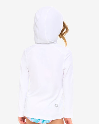 BloqUV Kid's Full Zip Hoodie Top