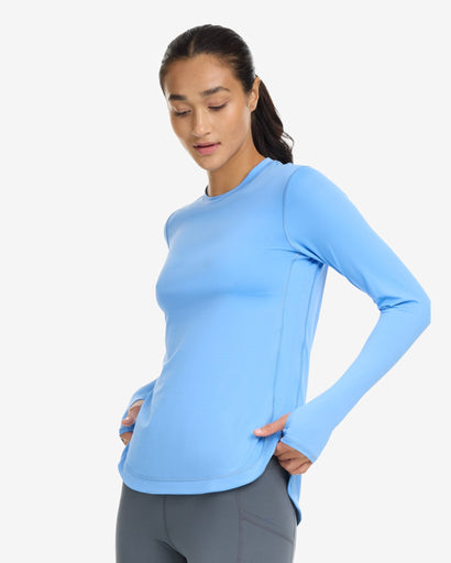 BloqUV Women's Scallop Top Relaxed
