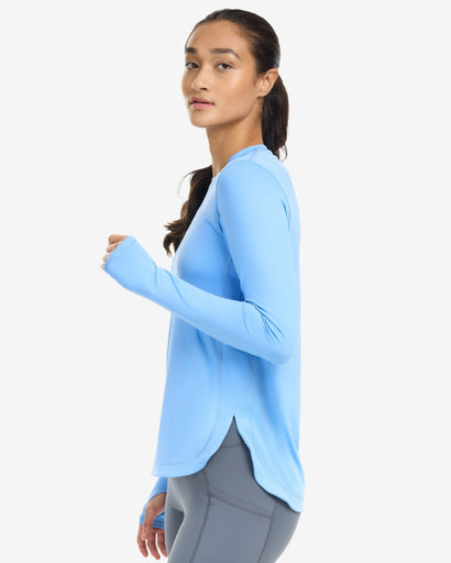 BloqUV Women's Scallop Top Relaxed