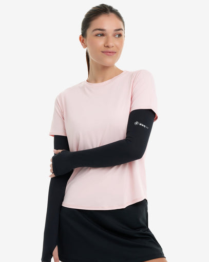 BloqUV Women's Short Sleeve Relaxed Crew Shirt