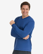 Load image into Gallery viewer, BloqUV Men's Performance V-Neck Long Sleeve Shirt
 - 33