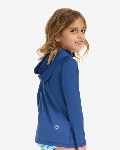 BloqUV Kid's Full Zip Hoodie Top