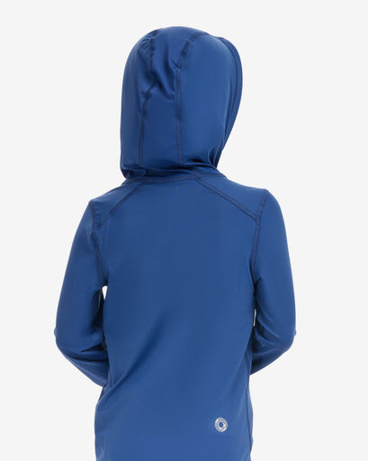 BloqUV Kid's Full Zip Hoodie Top