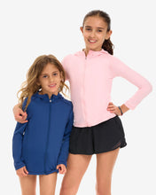 Load image into Gallery viewer, BloqUV Kid's Full Zip Hoodie Top
 - 17