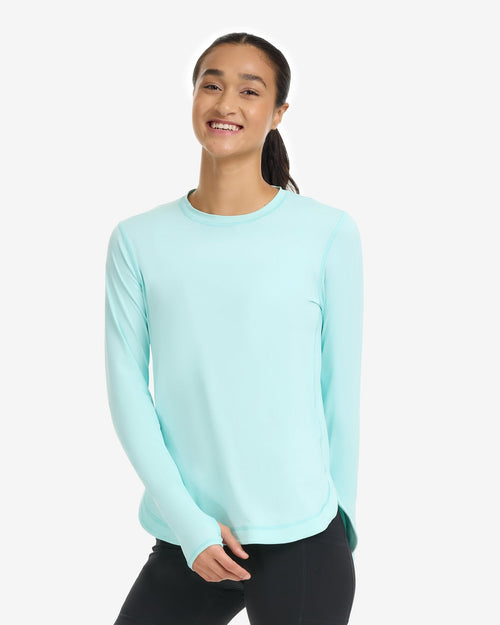 BloqUV Women's Scallop Top Relaxed
