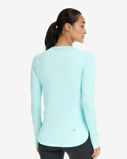 BloqUV Women's Scallop Top Relaxed