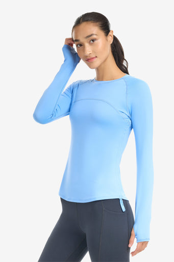 BloqUV Women's Drawstring Crew Shirt