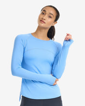 Load image into Gallery viewer, BloqUV Women's Drawstring Crew Shirt
 - 67