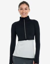 Load image into Gallery viewer, BloqUV Women's Full Zip Crop Top Sun Shirt
 - 24