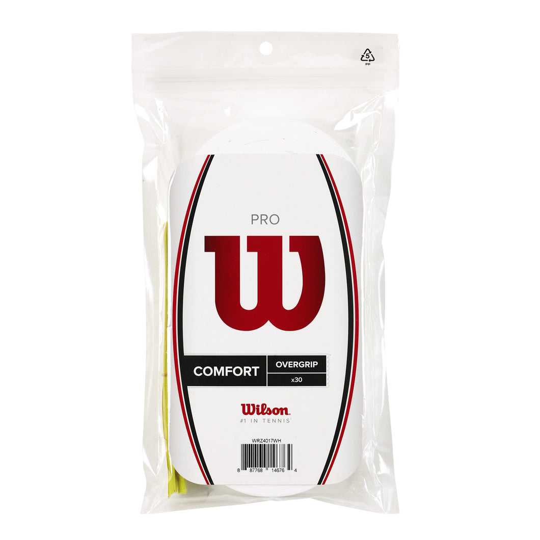 Wilson Pro White 30-Pack Overgrip - Default Title