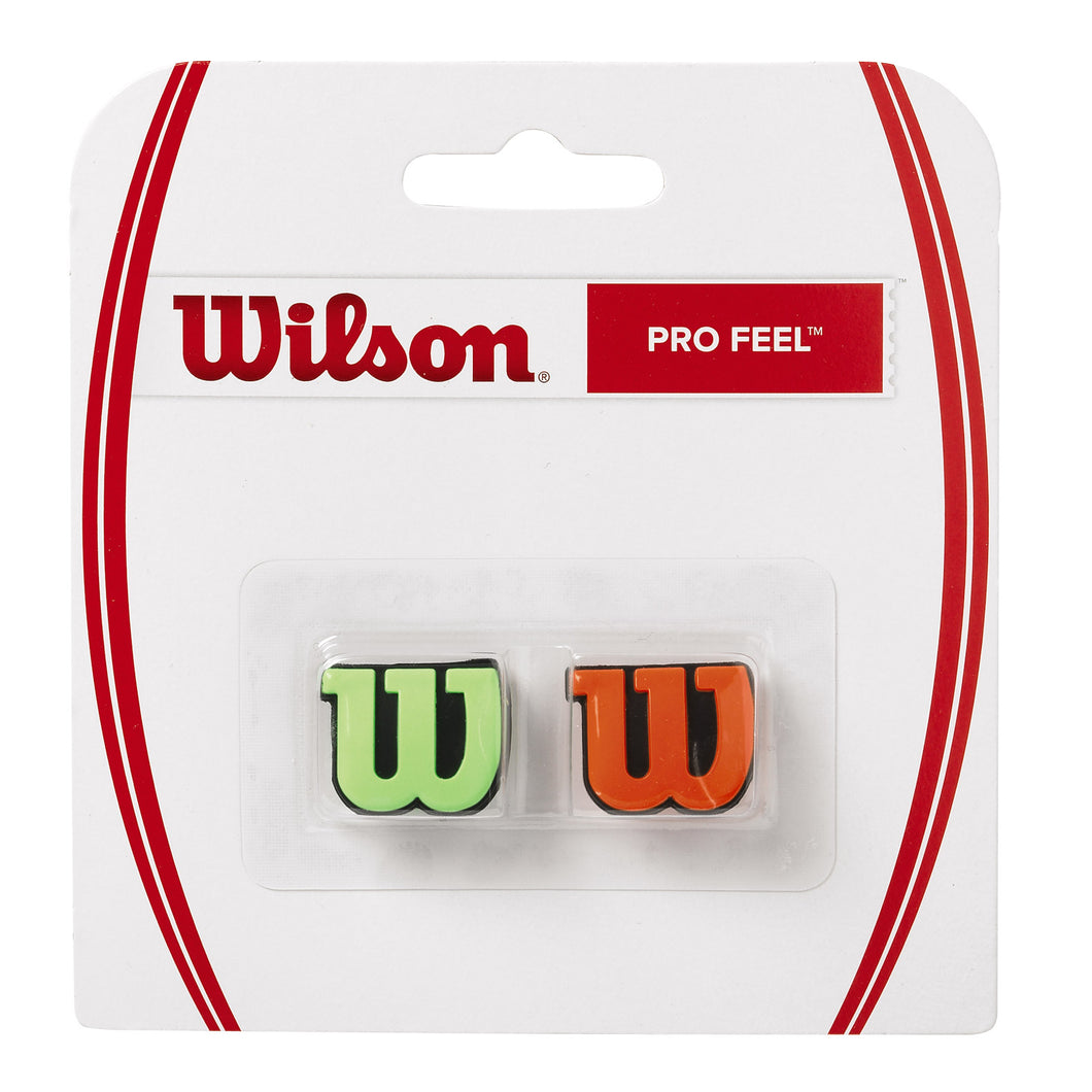 Wilson Pro Feel Racquet GN/OR Racquet Dampener - Default Title