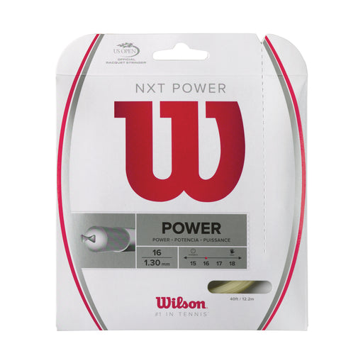 Wilson NXT Power 16g Tennis String - Default Title