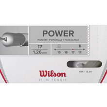 Load image into Gallery viewer, Wilson NXT Power 17g Tennis String
 - 2