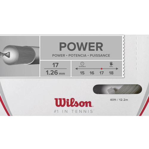Wilson NXT Power 17g Tennis String - 2