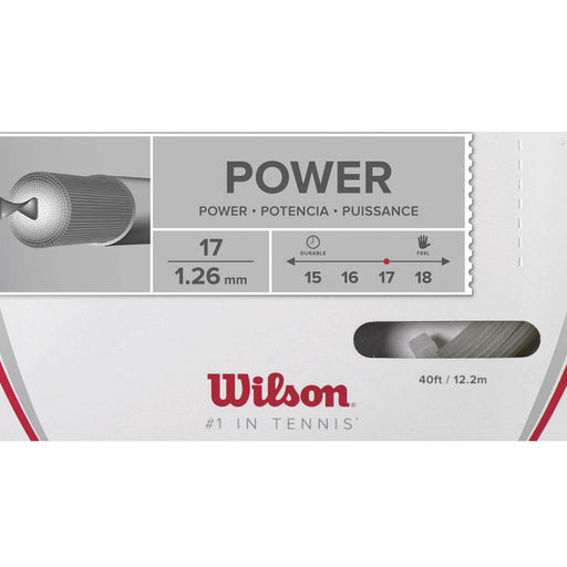 Wilson NXT Power 17g Tennis String