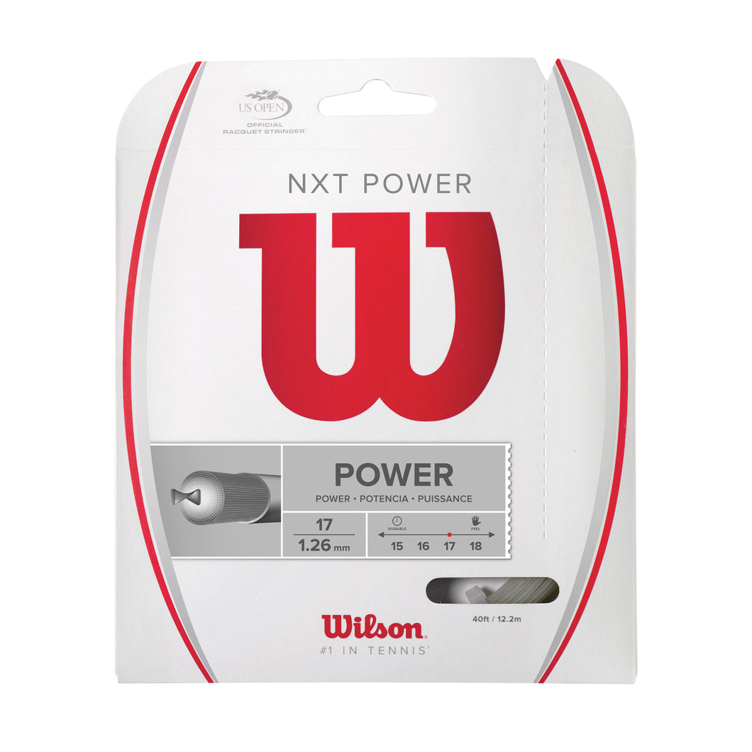 Wilson NXT Power 17g Tennis String - Default Title