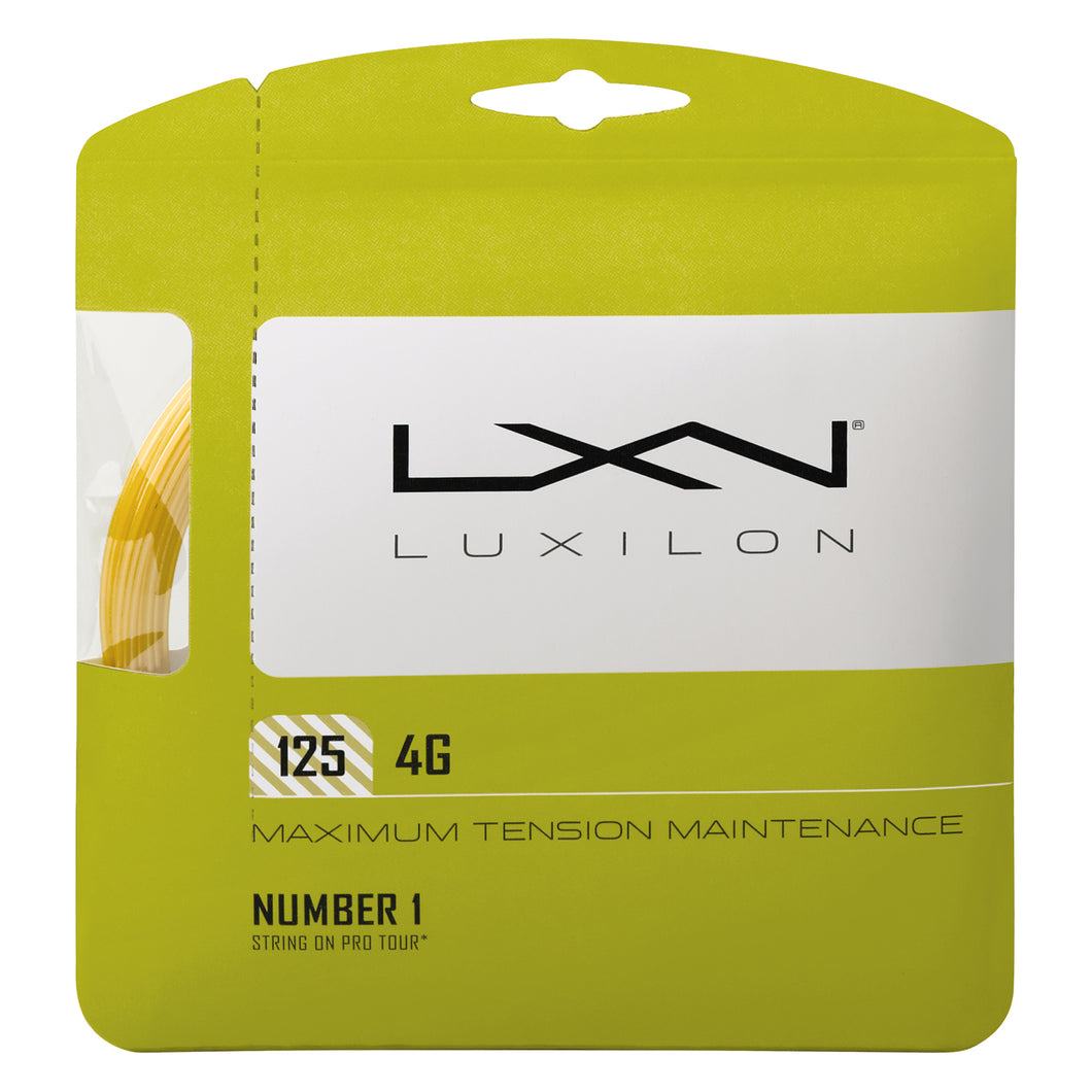 Luxilon 4G Gold 125mm 17g Tennis String - Default Title