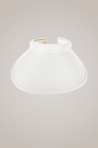 Glove It White Wide Brim Slide On Visor