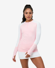 Load image into Gallery viewer, BloqUV Women's Performance Quarter Zip Long Sleeve Crew Shirt
 - 41