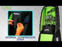 Load and play video in Gallery viewer, Bag Boy T-750 Golf Bag Travel Cover
 - 3