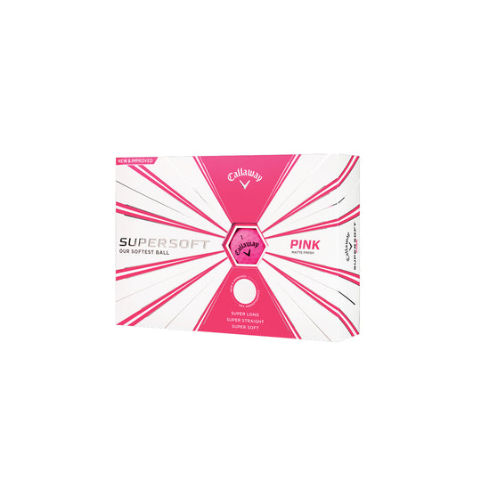 Callaway Supersoft Pink Golf Balls