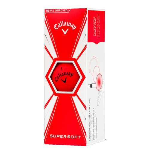 Callaway Supersoft Red Golf Balls