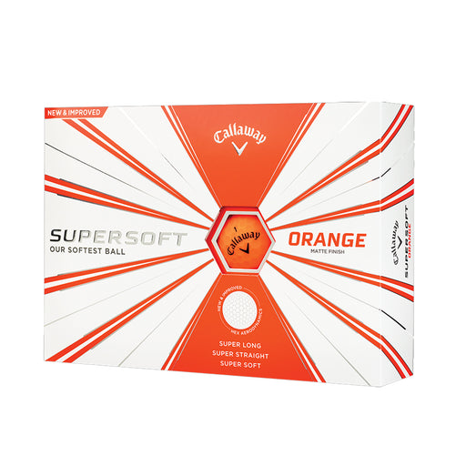 Callaway Supersoft Orange Golf Balls - Default Title