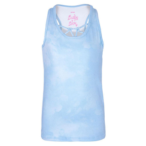Lucky In Love Why Knot Girls Tennis Tank Top - 455 BELL/L