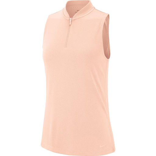 Nike Dri Fit Womens Sleeveless Golf Polo - 682 ECHO PINK/XL