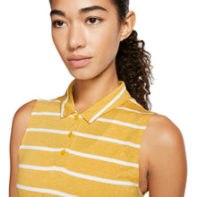 Load image into Gallery viewer, Nike Dri-FIT Striped Sleeveless Womens Golf Polo
 - 2