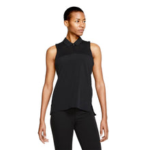 Load image into Gallery viewer, Nike Flex Womens Sleeveless Golf Polo - 010 BLACK/L
 - 1