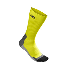 Load image into Gallery viewer, Wilson High-End Mens Crew Sock - Silver/Yellow/S-M
 - 4