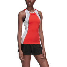 Load image into Gallery viewer, Adidas by Stella Mc RD Womens Tennis Tank Top - Active Red/L
 - 1