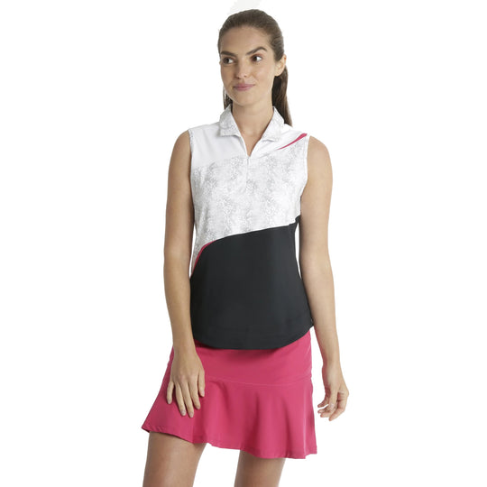 Chase54 Charmer Womens Sleeveless Golf Polo