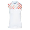 Daily Sports Nilda White Womens Golf Polo